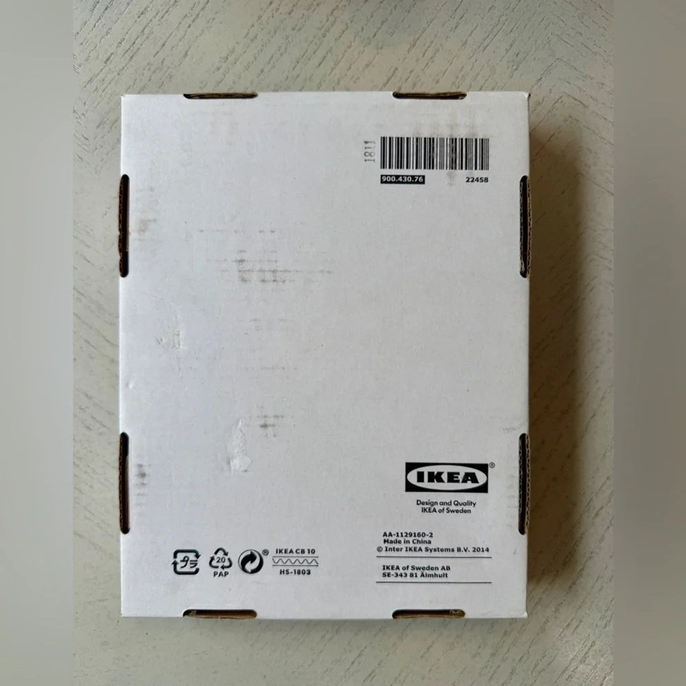 IKEA LACK Wall shelf, white, 11 3/4x10 1/4 